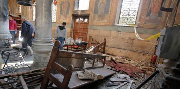 هجمات الكنائس تعود للقاهرة في ذكرى المولد النبوي ومقتل 25 أثناء صلاة الأحد