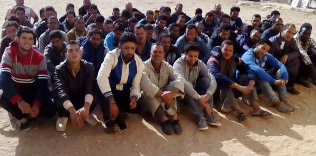 أمن مطروح يضبط 28 شخصا أثناء محاولة هجرة غير شرعية إلى ليبيا
