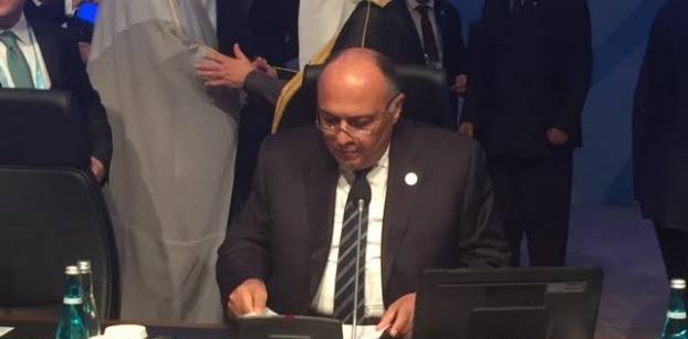 شكري: مصر ستشارك في اجتماع مبادرة السلام الفرنسية خلال أيام
