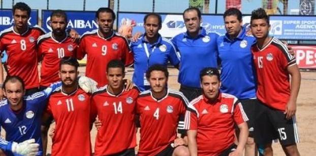 منتخب مصر للكرة الشاطئية يتأهل لنصف نهائي بطولة أفريقيا