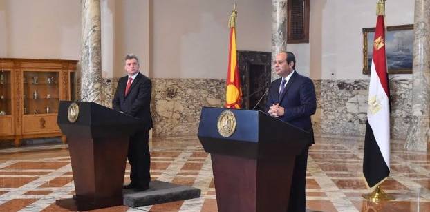 السيسي ورئيس مقدونيا يتفقان على تعزيز التعاون في كل المجالات