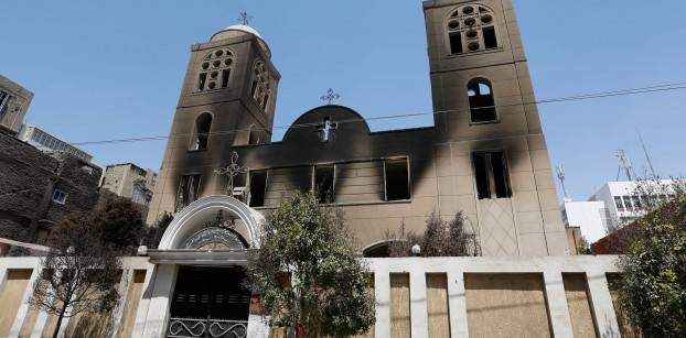 الداخلية: السيطرة على حريق في كنيسة بالدقهلية دون وقوع إصابات