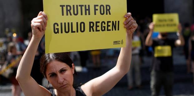 صحيفة: تشكيل مجموعة "إدارة أزمة" لمتابعة قضية مقتل ريجيني