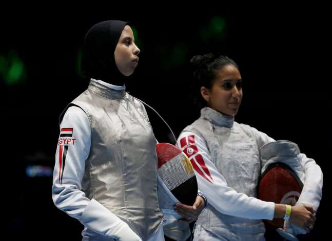 الأولمبياد.. خروج عبدالرازق ونورا وريم من منافسات الرماية والشيش والقوس