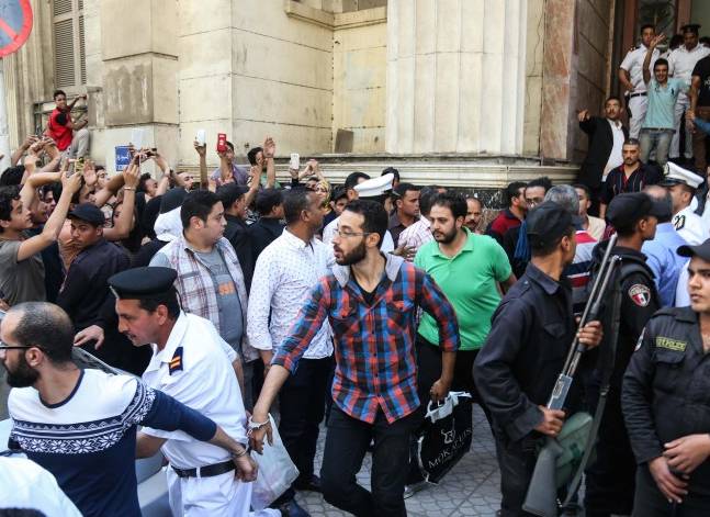 "جنح قصر النيل": الحكم على 51 من متظاهري "25 أبريل" 14 يونيو