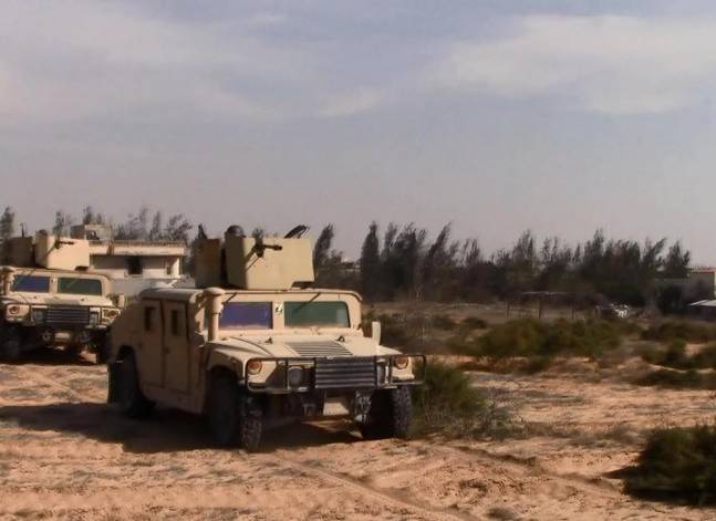 الجيش: مقتل 24 "تكفيريا" فى مداهمات أمنية بشمال سيناء