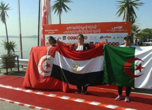 مصر تحصل على المركز الثالث في البطولة العربية للتجديف بتونس