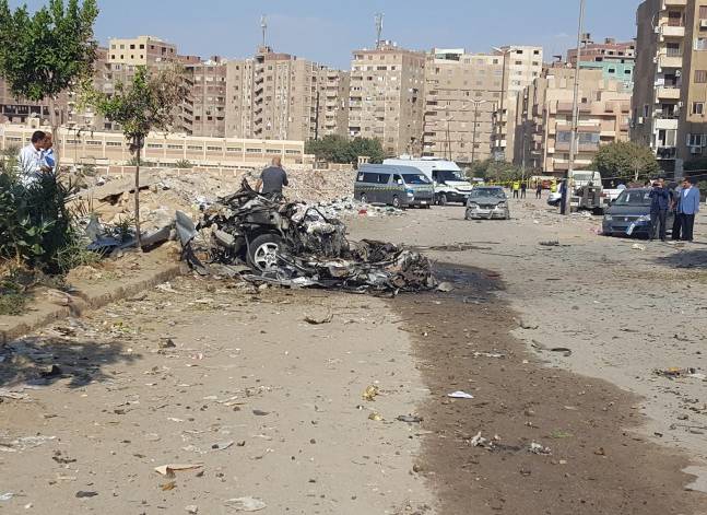 الداخلية: انفجار مدينة نصر كان يستهدف سيارة مستشار شارك في محاكمة مرسي