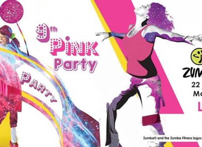 "الزومبا الوردية" .. حفل نسائي في شهر التوعية بسرطان الثدي