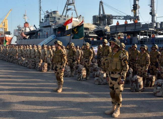 بدء مناورة عسكرية بين مصر والأردن السبت