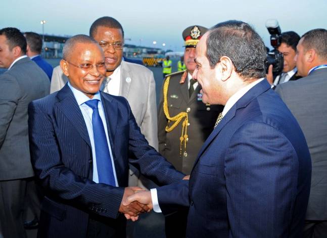 السيسي يصل أديس أبابا للمشاركة في القمة 28 للاتحاد الأفريقي