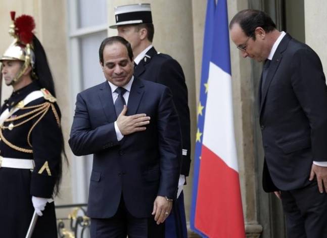 فرنسا تدين هجوم سيناء وتجدد تضامنها مع مصر ضد الإرهاب