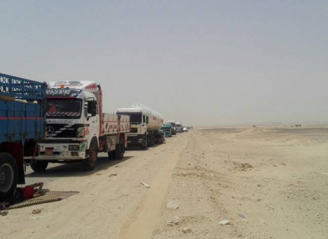 المرور: تسرب لغاز الكلور عند مَهبط طريق السويس الصحراوي
