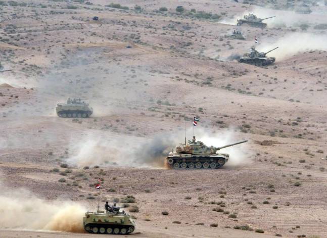 بالصور- مصر والأردن تختتمان اليوم تدريبا عسكريا مشتركا