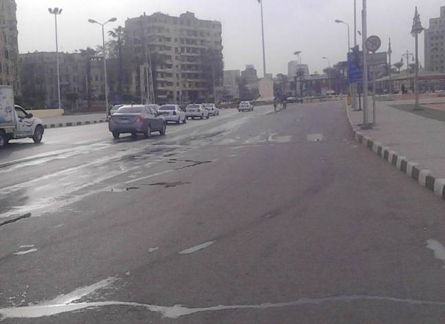 شاهد: سيولة مرورية في ميدان التحرير وسط تواجد أمني مكثف