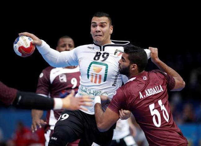 مصر تفوز على قطر 22-20 في مونديال كرة اليد