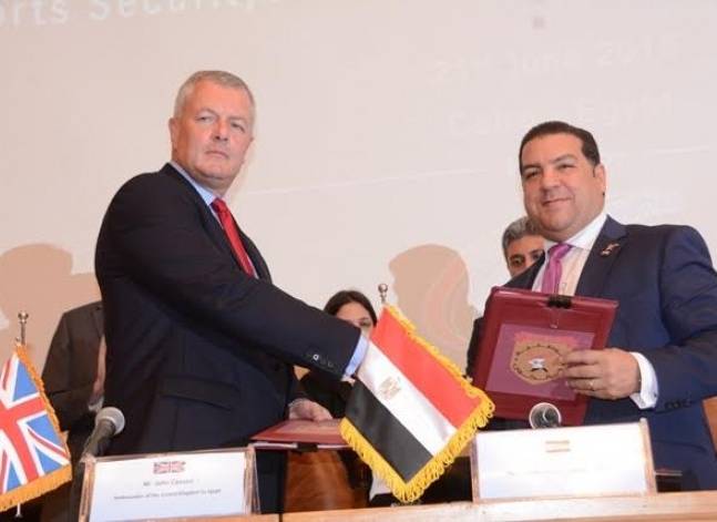 "فالكون" المصرية و"ريستراتا" البريطانية تتعاونان في تأمين مطارات مصر