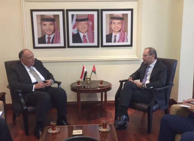مصر والأردن تتفقان على التنسيق مع أمريكا بشأن القضية الفلسطينية