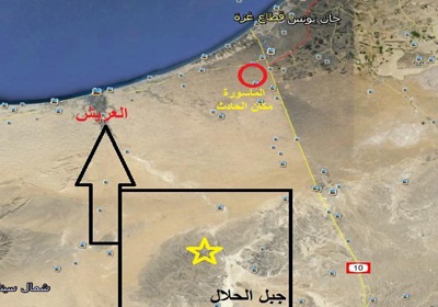 عملية «تطهير سيناء» تصل «جبل الحلال» المعقل الرئيسي للإرهابيين