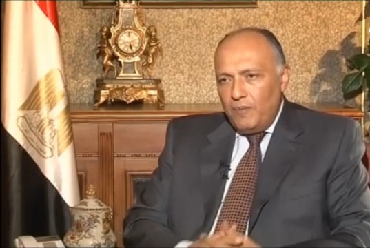 وزير الخارجية لأصوات مصرية: لم نتلق رسميا اعتذار أي من الجانبين الفلسطيني والإسرائيلي عن إجراء المفاوضات 