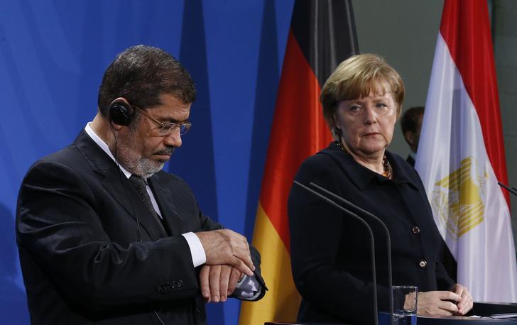مرسي يطلق من المانيا حملة 