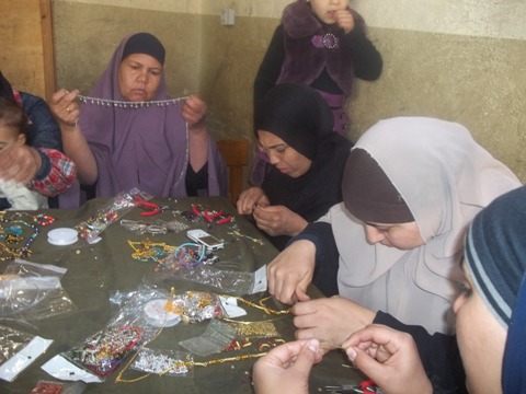 مشروع لمساعدة النساء على تسويق منتجاتهن اليدوية