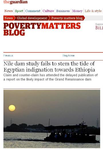 الجارديان: دراسة عن سد النهضة تخفق في صد موجة الغضب المصرية تجاه إثيوبيا