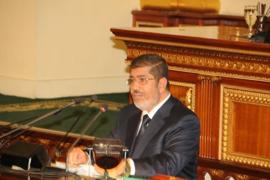 مرسى يعلن خلال ساعات موعد انتخابات النواب منتصف مايو