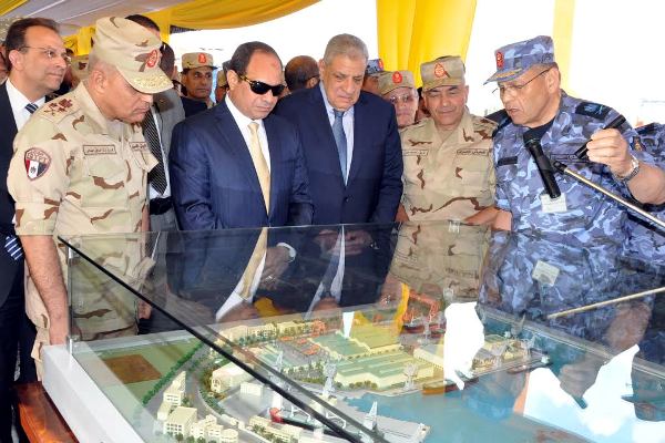 السيسي: الدولة لم تتنازل عن ترسانة الإسكندرية لدواعي الأمن القومي.. والفساد 