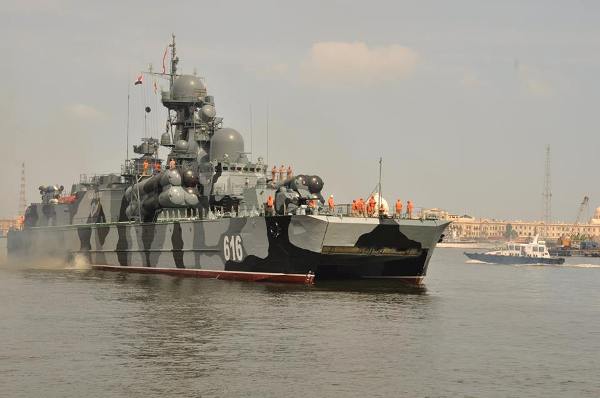 وصول وحدات بحرية روسية إلى الإسكندرية للمشاركة في تدريبات 