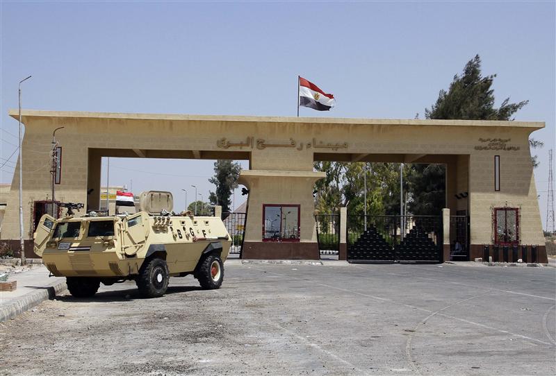 وفد أمريكي يتفقد منفذ رفح البري والشريط الحدودي بين مصر وغزة