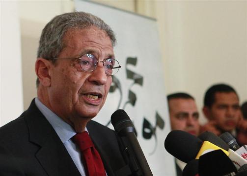 عمرو موسى يحث الرئاسة المصرية على تقديم عرض رسمي للحوار