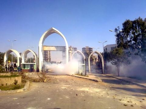 مجلس عمداء جامعة المنيا يقرر تجريم التظاهرات وحرمان المشاركون من الخدمات الطلابية