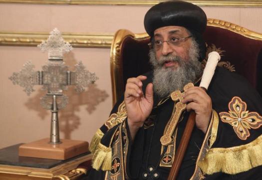 البابا تواضروس يرأس قداس تأبين 21 مصريا مسيحيا قتلوا على يد تنظيم 