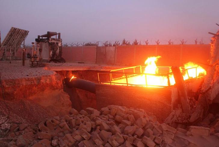 مصادر أمنية: تفجير خط الغاز بغرب العريش للمرة الـ29 منذ 2011