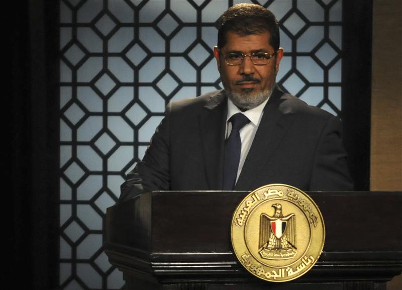 مرسي يؤدي اليمين الدستورية كخامس رئيس لجمهورية مصر العربية