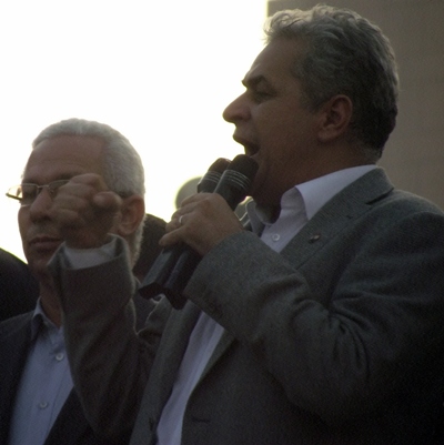 حمدين صباحي في مؤتمر حزب المصريين الأحرار: أوعدكم أن نظل موحدين حتى تكتمل الثورة