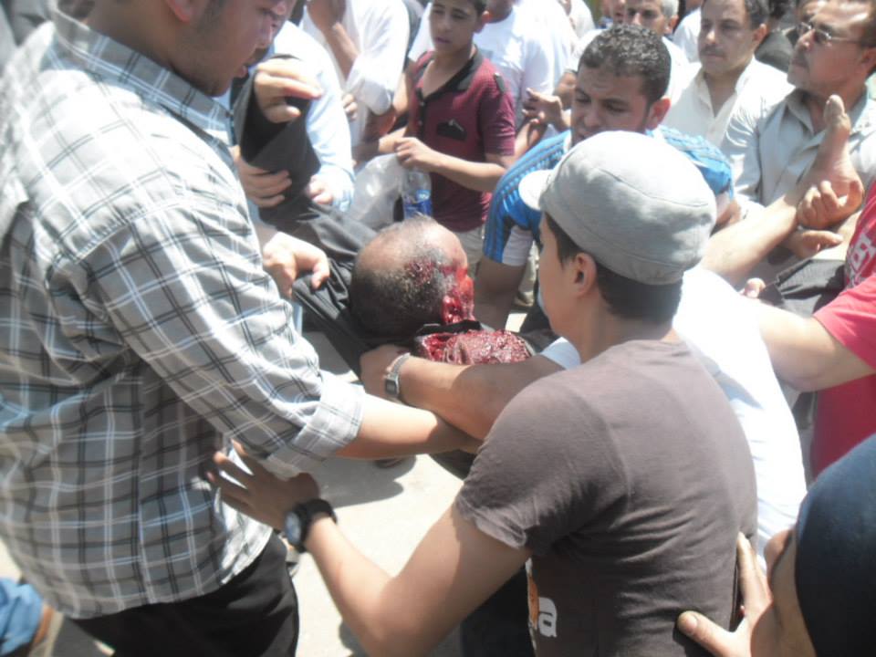 إصابة 6 أشخاص في اشتباكات بين الأهالي وأنصار مرسي ببئر العبد بشمال سيناء