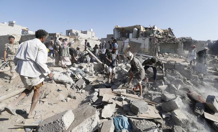 طائرات التحالف السعودي تقصف صنعاء ومعقل الحوثيين