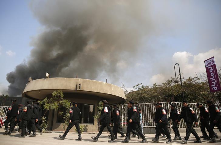 مجلس الوزراء: قاعة خوفو الكبرى في مركز المؤتمرات لم تتأثر بالحريق