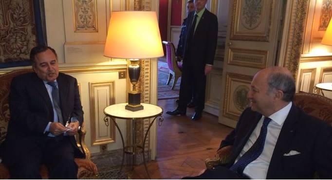 وزير الخارجية لنظيره الفرنسي: ماضون في تنفيذ خارطة الطريق وإقامة نظام ديمقراطي