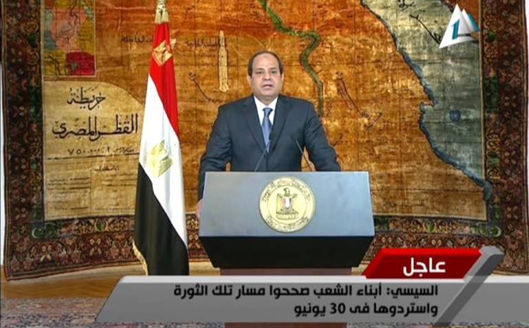 في ذكرى 25 يناير.. السيسي: مصر تحولت خلال عامين من وطن لجماعة إلى وطن للجميع