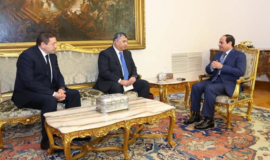 خالد فوزي يؤدي اليمين القانونية أمام الرئيس السيسي كقائم بأعمال رئيس المخابرات العامة
