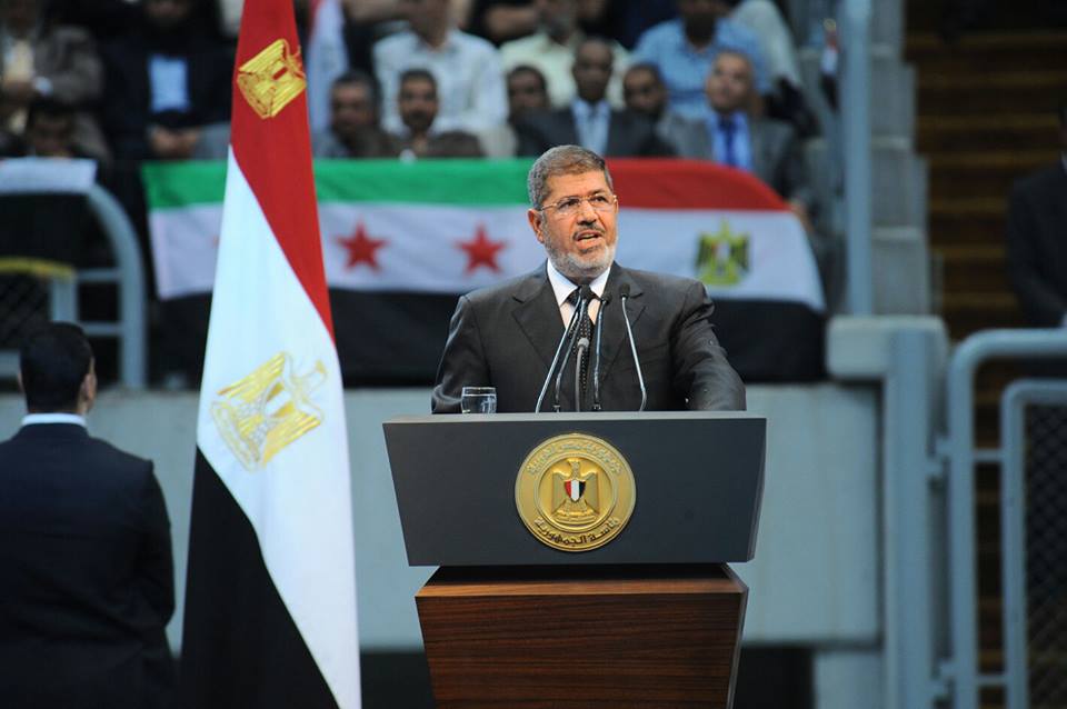 دمشق تدين موقف مرسي 