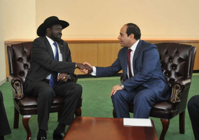 السيسي يؤكد دعم مصر لاتفاق التسوية السلمية بجنوب السودان
