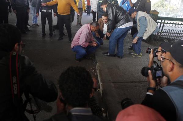 مقتل ضابط وأمين شرطة وإصابة 12 في انفجار عبوة ناسفة بالجيزة