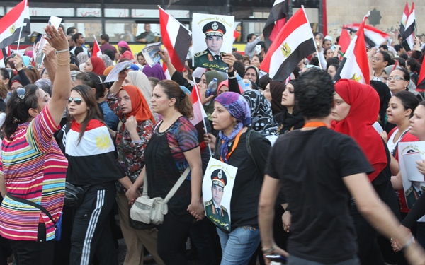 مسيرة من شبرا إلى التحرير للمشاركة في مليونية الشرعية للشعب 7 يونيو 2013