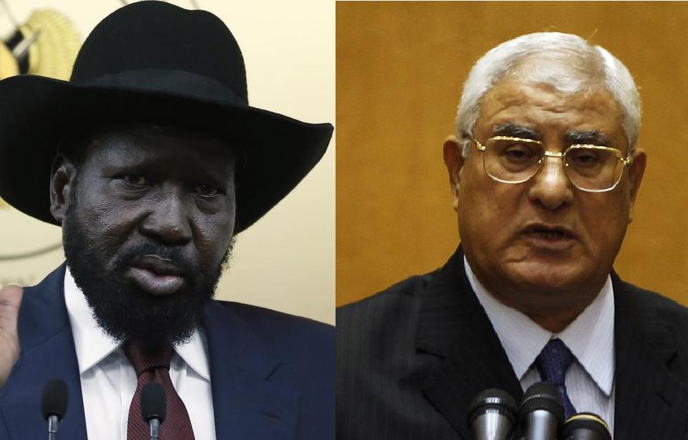 بعد محاولة للانقلاب في جنوب السودان.. منصور يؤكد دعمه في اتصال برئيسها سلفا كير