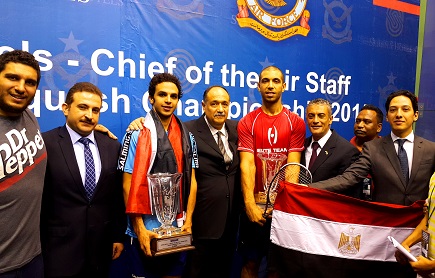مصر تفوز ببطولة القوات الجوية الباكستانية الثانية الدولية للاسكواش 