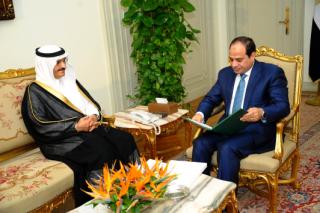 السيسي يبحث مع رئيس الاستخبارات السعودية تطورات الأوضاع في العراق وسوريا وليبيا